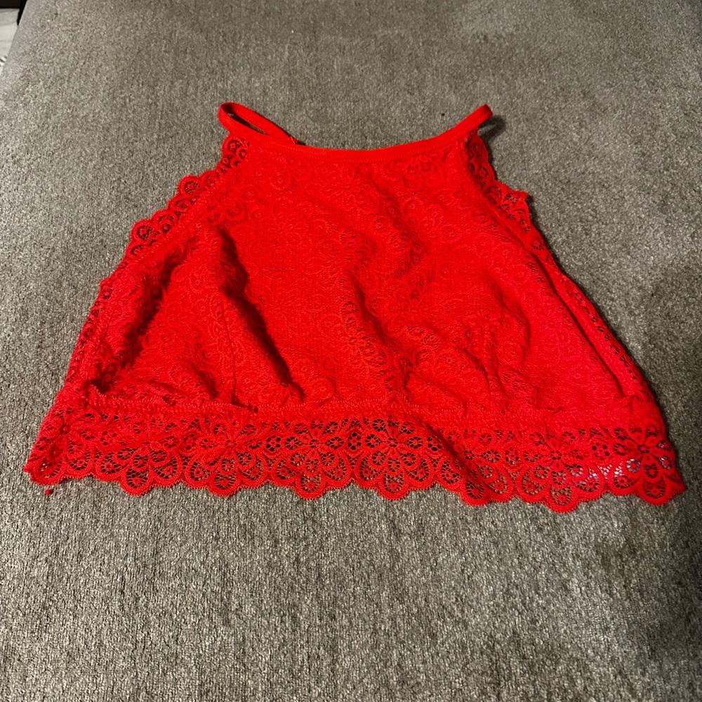 Red aerie bralette